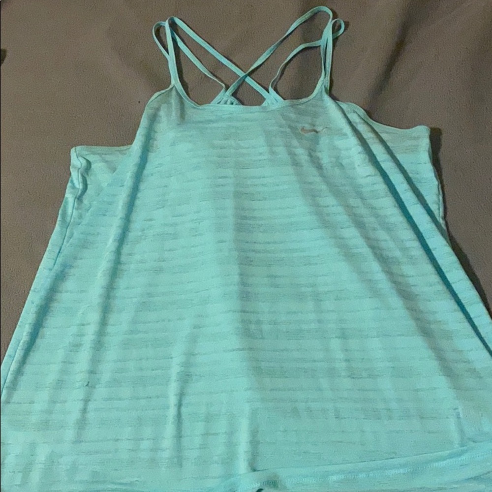 Nike Dri fit tank Teal M